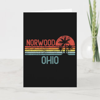 Norwood Ohio Lustig Usa Stadt Trip Heim Wurzeln  Karte