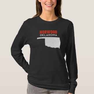 Norwood USA State America Travel Oklahoman T-Shirt