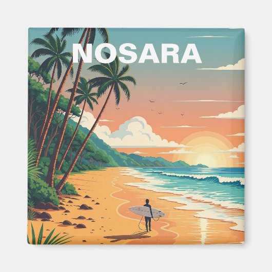 Nosara Costa Rica Travel Magnet (Vorne)