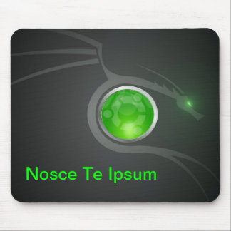 Nosce Te Ipsum Ubuntu Drache-Enthusiast mousepad