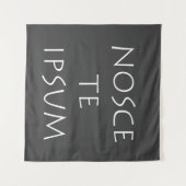 Nosce the ipsum wandteppich (Vorderseite (Horizontal))