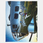 NOSE ART #1 FLEECEDECKE (Vorderseite)