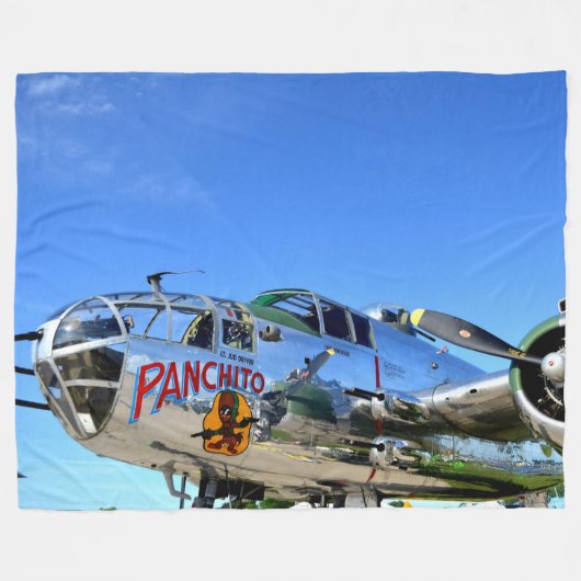 NOSE ART #2 FLEECEDECKE (Vorderseite (Horizontal))