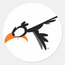 Nose-diving lil'birdie :) Aufkleber