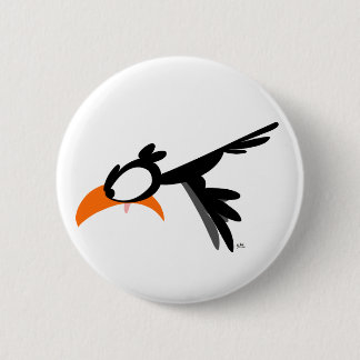 Nose-diving lil'birdie :) button Abzeichen