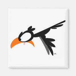 Nose-diving lil'birdie :) magnet