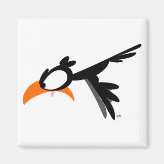 Nose-diving lil'birdie :) magnet