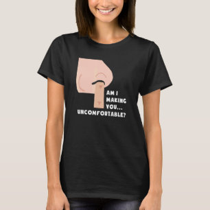 Nose Picking Ich mache Ihnen unangenehme Grafik T-Shirt