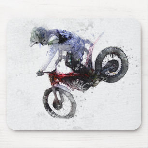 Nose Stand - Motocross Mousepad