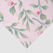 Nosegay Pink Floral Tissue Paper Seidenpapier (Detail)