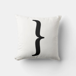 Nosetouch Drücken Sie die rechte Klammer Pillow We Kissen