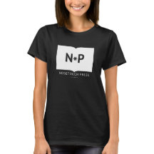 Nosetouch Press Logo Frauen Schwarzes T-Shirt