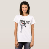 Nosework lustig singen Q-Tipp T-Shirt (Vorne ganz)