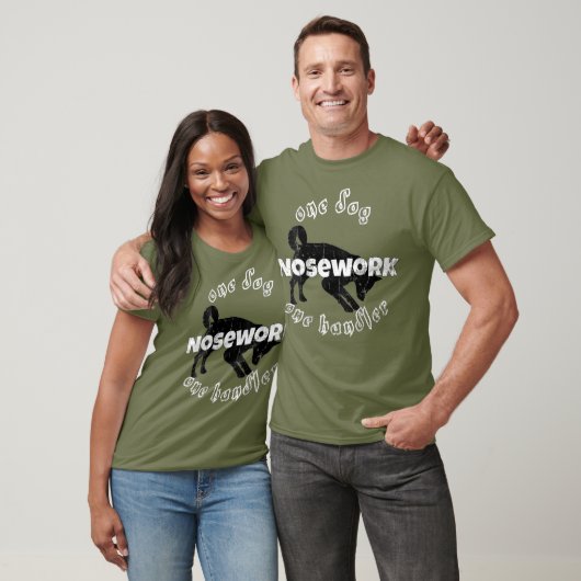 Nosework Tshirt One Dog One Handler_1 (Unisex)