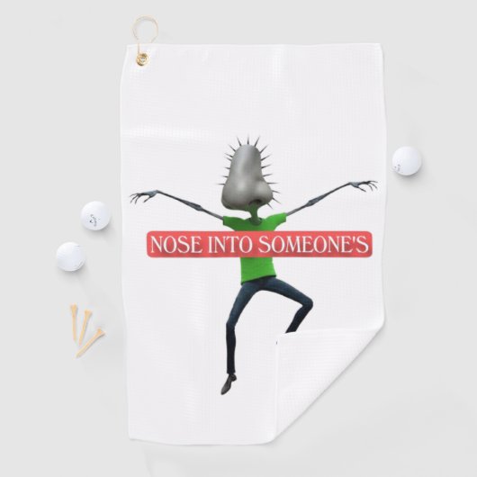 Nosey business golfhandtuch (Insitu)