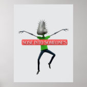 Nosey business poster (Vorne)