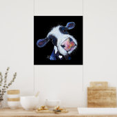 NoSeY CoW ' BeRTHa BeeTRooT ' BY SHiRLeY MacARTHuR Poster (Küche)