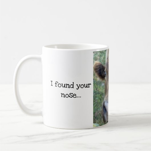 Nosey Cow Tasse (Links)