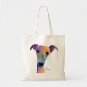 Nosey Dog ' Pansy ' von Shirley MacArthur Tragetasche