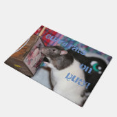 Nosey Fußmatte (Schrägansicht)