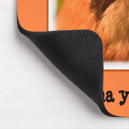 Nosey Jay Bird Mousepad (Ecke)