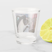 Nosey Rat Schnapsglas (Rückseite)