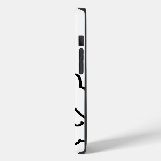 Nosey Rooster Case-Mate iPhone Hülle (Rückseite / Links)