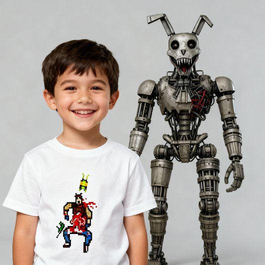 Nosey The Robot Animatronic Adventure Baby T-shirt