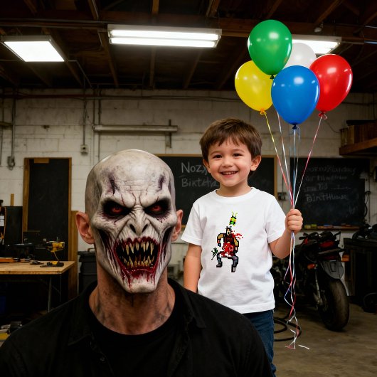 Nosey The Robot Animatronic Adventure Baby T-shirt