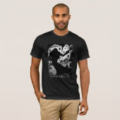 Nosferatu Albin Grau Kunst T-Shirt (Vorne ganz)