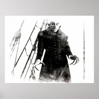Nosferatu Classic Monster Classic Style Poster