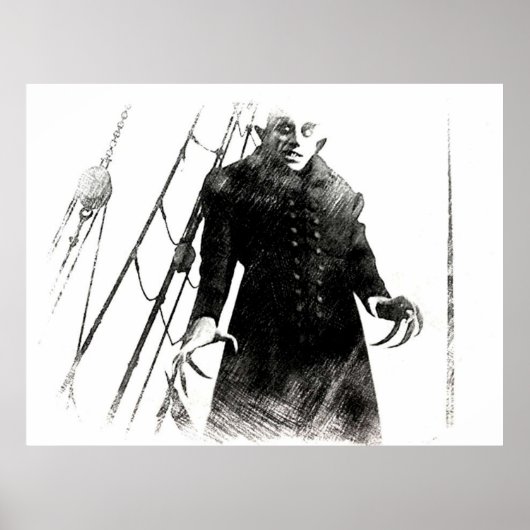 Nosferatu Classic Monster Classic Style Poster (Vorne)