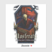 Nosferatu Coffin Edition Die-Cut Sticker - Gothic (Blatt)