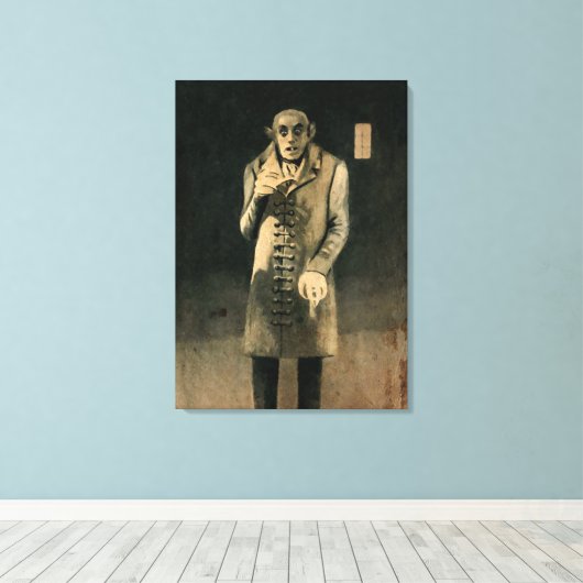 Nosferatu Count Orlok Leinwanddruck (Insitu (Holzboden))