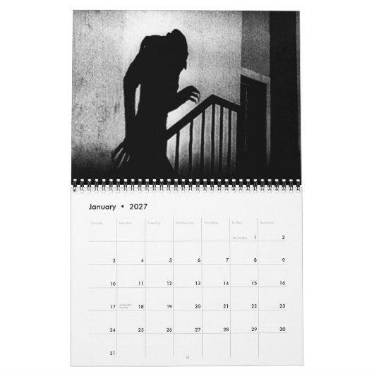 Nosferatu der Kalender (Jan 2027)