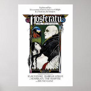 Nosferatu Filmplakat A2  Mattes Kunstposter. 18. Poster