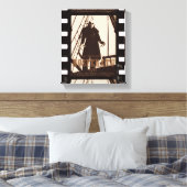 Nosferatu Filmstrip Canvas Print Leinwanddruck (Insitu (Schlafzimmer))