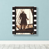 Nosferatu Filmstrip Canvas Print Leinwanddruck (Insitu (Holzboden))