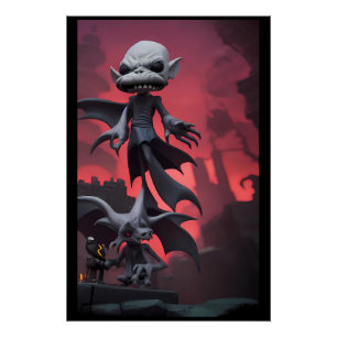 Nosferatu geht seinen Werewolf Poster