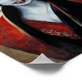 Nosferatu Geisha | Portrait eines Vampirs Poster (Ecke)