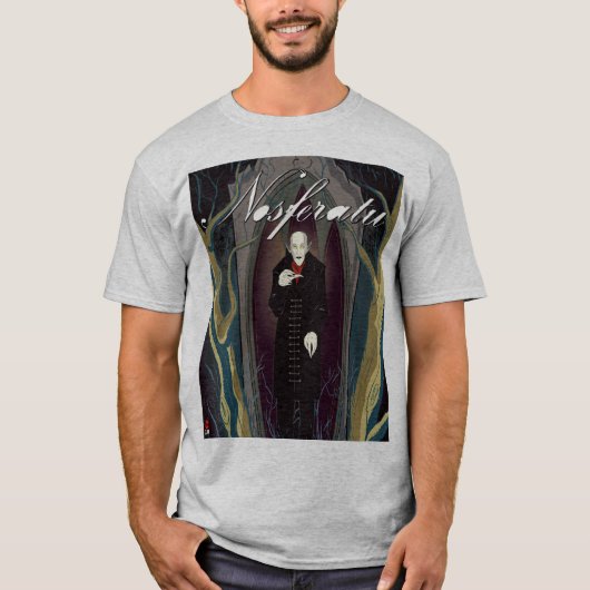 Nosferatu grauer T - Shirt (Vorderseite)