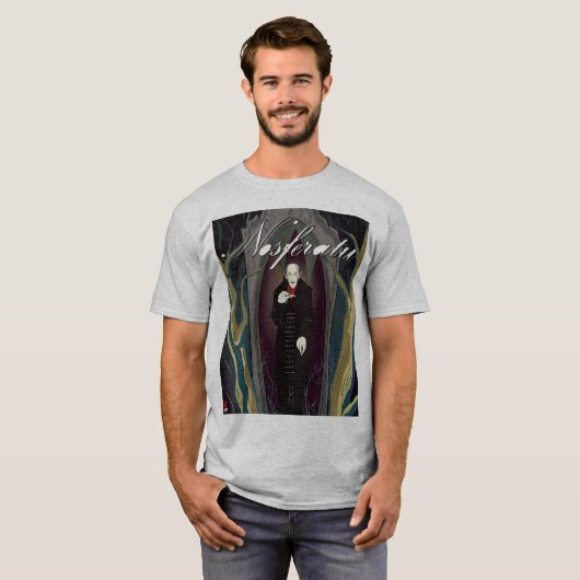 Nosferatu grauer T - Shirt (Vorne ganz)