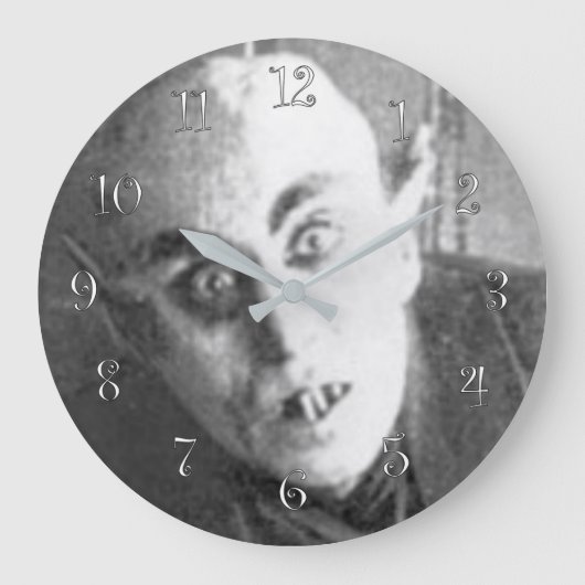 Nosferatu Große Wanduhr (Vorderseite)