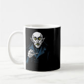 Nosferatu Halloween Vampire Horror Dracula Kaffeetasse (Links)