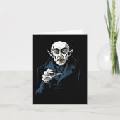 Nosferatu Halloween Vampire Horror Dracula Karte (Vorderseite)