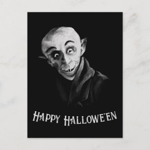 Nosferatu Happy Halloween Postcard individuell anp Postkarte