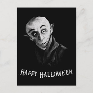 Nosferatu Happy Halloween Postcard individuell anp Postkarte