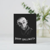 Nosferatu Happy Halloween Postcard individuell anp Postkarte (Stehend Vorderseite)
