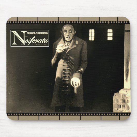 Nosferatu Horror Film Mousepad (Vorne)