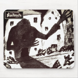 NOSFERATU: Horror Filmplakat Art Mousepad